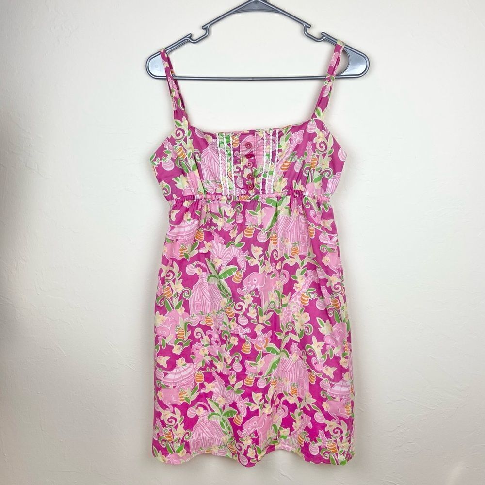 Lilly Pulitzer Natasha Pink Jungle Dress